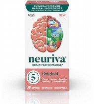 Brain Support Supplement - Neuriva Original - 30 count