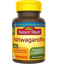 Nature Made Ashwagandha Capsules 125 mg, 60 Count