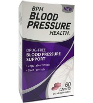 BPH Blood Pressure Health - Blood Pressure Supplement - 60 Count