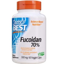 Doctor's Best Fucoidan 70%, 60 Veggie Caps