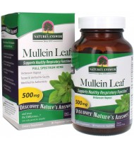 Nature's Answer Mullein Leaf Verbascum Thapsus 500mg, 90 Capsules