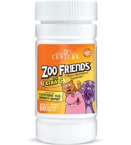 21st Century Zoo Friends with Extra C 60 Chewable Tablets