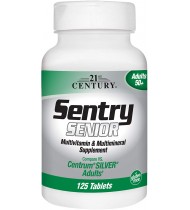 21st Century Sentry Senior Multivitamin Tablets, 125-Count