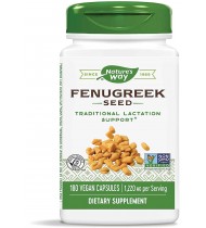 Nature's Way Fenugreek Seed, 1,220 mg per serving, 180 Count