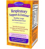 Nature's Secret Respiratory Support & Defense - 60 Tablets