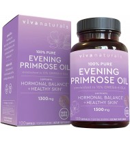 Evening Primrose Oil Capsules with GLA (1300 mg), 120 Softgels