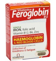 Vitabiotics Feroglobin Vitamin and Mineral 30 Capsules