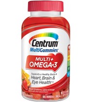 Centrum MultiGummies Omega 3 Multivitamin for Adults - 100 Count