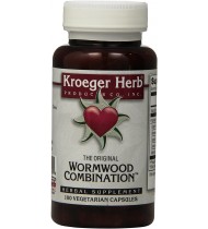 Kroeger Herb Wormwood Combination Capsules, 100 Count