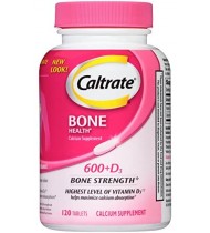 Caltrate Bone Health 600+D3, 600 mg - 120 Count