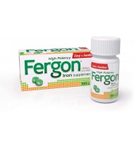 Fergon High Potency Iron, 27 mg Iron, 100 Tablets