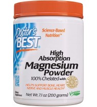 Doctor's Best High Absorption Magnesium Powder, 200G