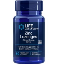 Life Extension Zinc Lozenges, 60 Vegetarian Capsules
