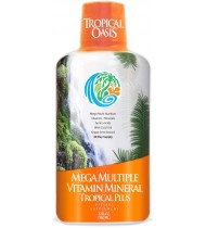 Tropical Oasis Mega Plus - Liquid Multivitamin Supplement - 32oz