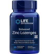 Life Extension Enhanced Zinc Lozenges, 30 Vegetarian Lozenges