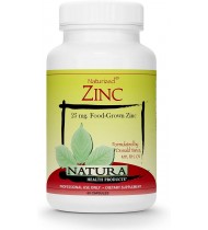 Natura Health Products - Zinc - 25 mg. - 60 Capsules
