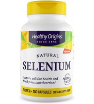 Healthy Origins Selenium Seleno Excel No Fillers 200 MCG, 180 Count