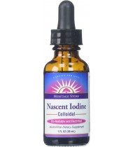 Heritage Store Colloidal Nascent Iodine Supplement Drops, 1 FL  (480 Servings)