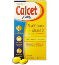 Mission Pharmacal Calcet Petites, 100 Tablets