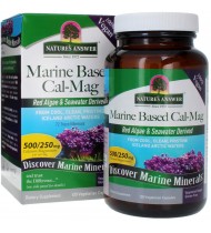Nature's Answer Marine Based Calcium Magnesium, 500mg, 120ct