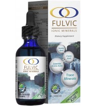 Water Extracted Fulvic Acid X200 -Plant Based Ionic Trace Minerals - 2oz