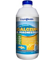 Liquid Health Products Calcium and Magnesium, 32 Ounce