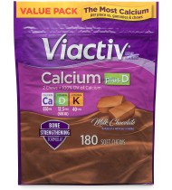 Viactiv Calcium Plus D Vitamin Chews, 180 Count