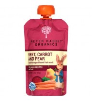 Peter Rabbit Organics Beet Carrot And Pear Vegetable And Fruit Snacks (10X4.4 OZ)