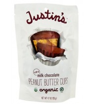 Justin's Organic Milk Chocolate Peanut Butter Cups (6x4.7 OZ)