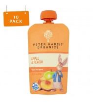 Peter Rabbit Organics Peach & Apple Fruit Snacks (10x4 Oz)