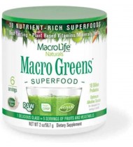 MacroLife Naturals Macro Green Superfood 6 servings (6x2 Oz)