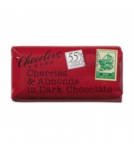 Chocolove Dark Chocolate Cherry & Almond Mini Bar (12x1.3 Oz)