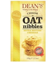 Dean's of Scotland Cheese Oat Nibbles Extra Mature Cheddar (10x5.3 OZ)