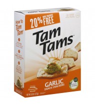 Manischewitz Garlic Tam Tam Cracker (12x9.6 Oz)