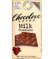Chocolove Milk Chocolate (12x3.2Oz)