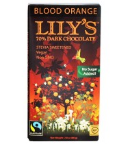 Lily's Dark Chocolate with Stevia Blood Orange (12x2.8 OZ)
