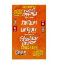 Late July Bite Size Cheddar Cheese Sack (4x8x1 Oz)
