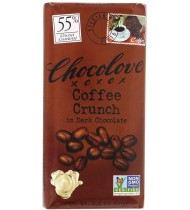 Chocolove Lov Coffee Dark Chocolate Bar (12x3.2OZ )