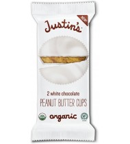 Justin's White Chocolate Organic Peanut Butter Cups (12x1.4 OZ)