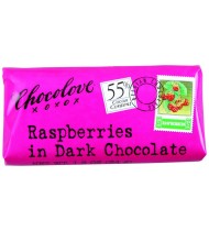 Chocolove Dark Chocolate Raspberry Mini Bar (12x1.2 Oz)