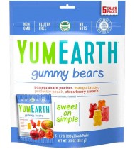 Yummy Earth Gummy Bears (12x5Pack )