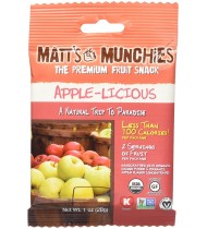 Matt's Munchies Organic Apple-Licious (12x1 OZ)