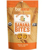 Barnana Banana Bites, Peanut Butter (12x3.5 OZ)