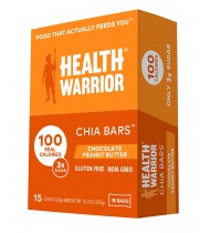 Health Warrior Chocolate PButter Chia Bar (15x0.88OZ )