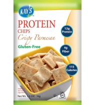 Kay's Naturals Better Balance Protein Chips Crispy Parmesan 1.2 Oz (6 Pack)