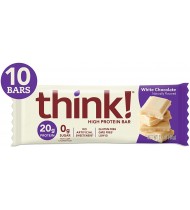 Think Baby White Chocolate Chip Thin Bar (10x2.1 Oz)