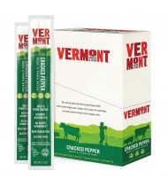 Vermont Smoke & Cure Realsticks Cracked Pepper (24x1Oz)
