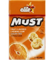 Elite Must Sf Fruit Gum (16x0.9OZ )