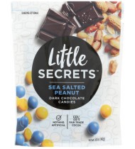 Little Secrets Sea Salted Peanut Dark Chocolate Candies (8x5 OZ)