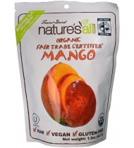 Nature's All Foods Free Trade Freeze Dried Raw Mango (12x1.2 Oz)